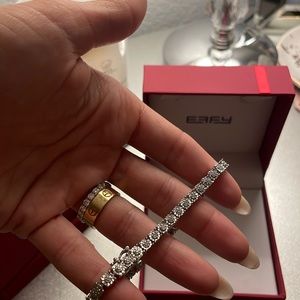 Effy sterling silver tennis bracelet with 1/4 Diamond ct.